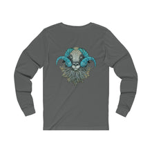 Load image into Gallery viewer, Taos Wools Front/Churro Ram Back-Long Sleeve Tee