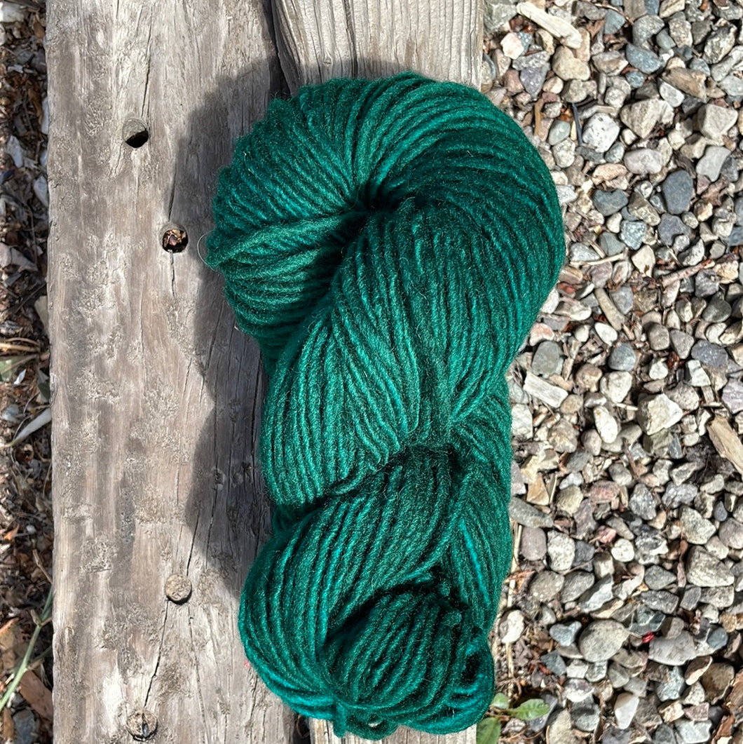 Rug Yarn- Emerald
