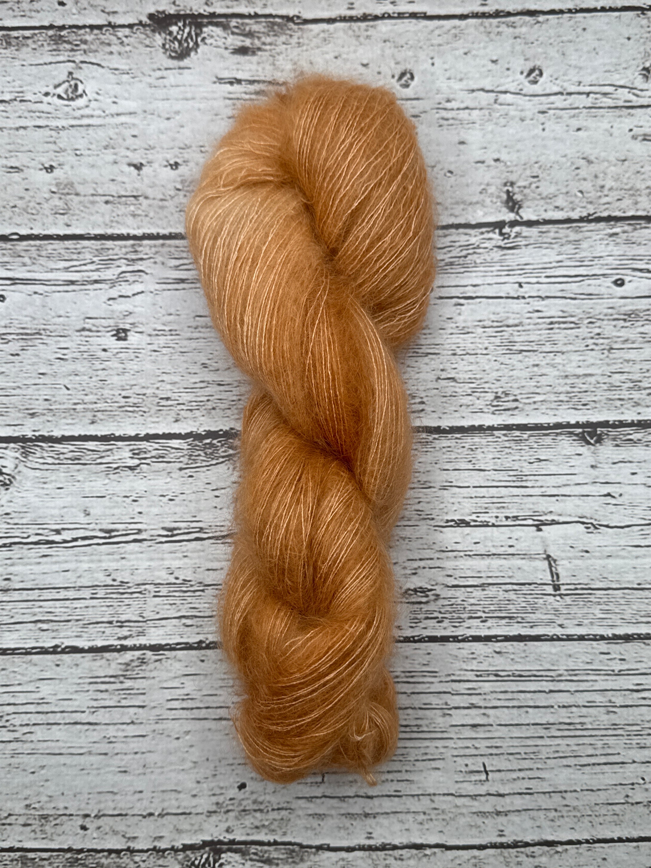 Brushed Mohair- Caramel