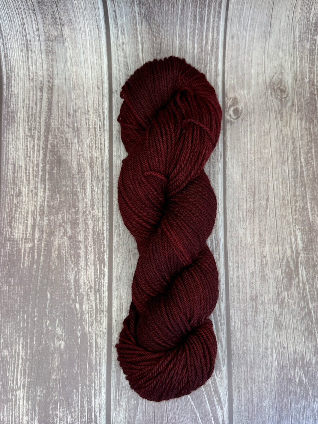 Organic Worsted NonSuperwash- Garnet