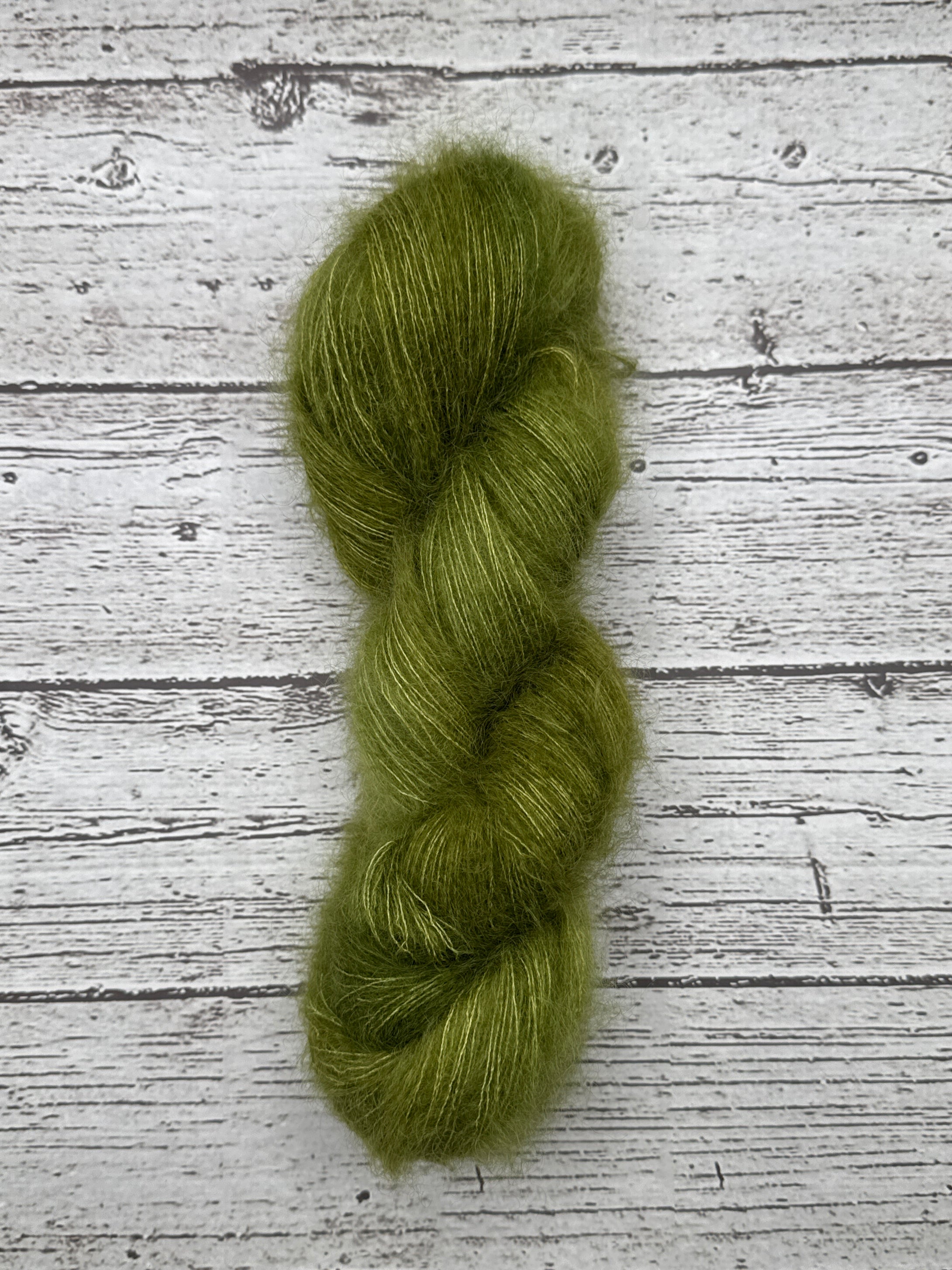Brushed Mohair- Spruce