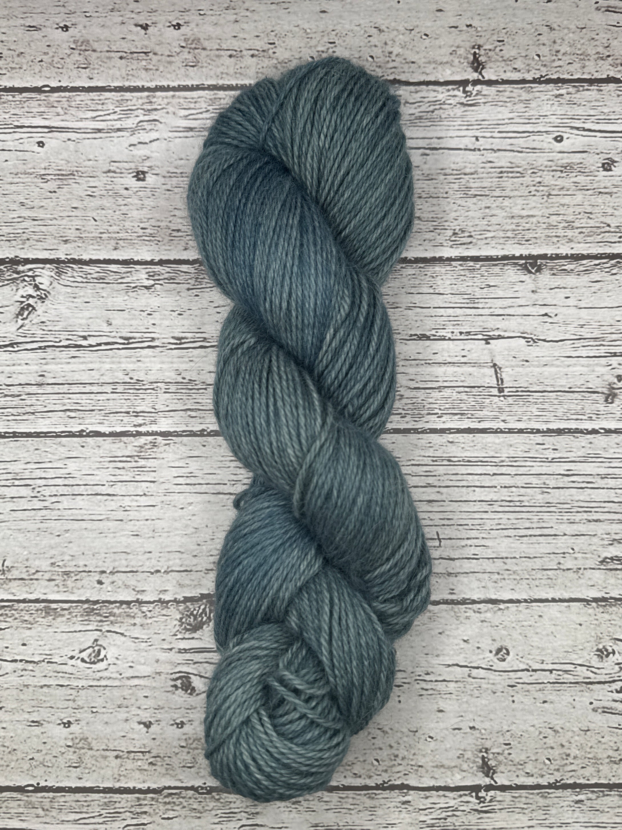 100% Alpaca- Color: Slate (Worsted Weight)