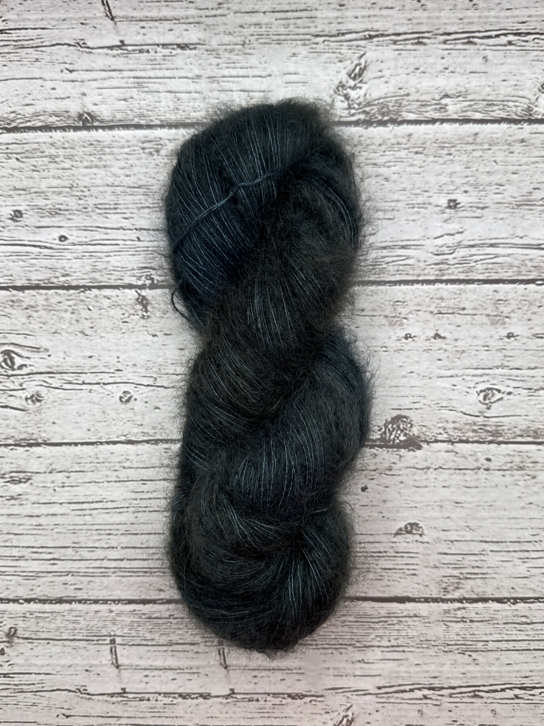 Brushed Mohair- Slate