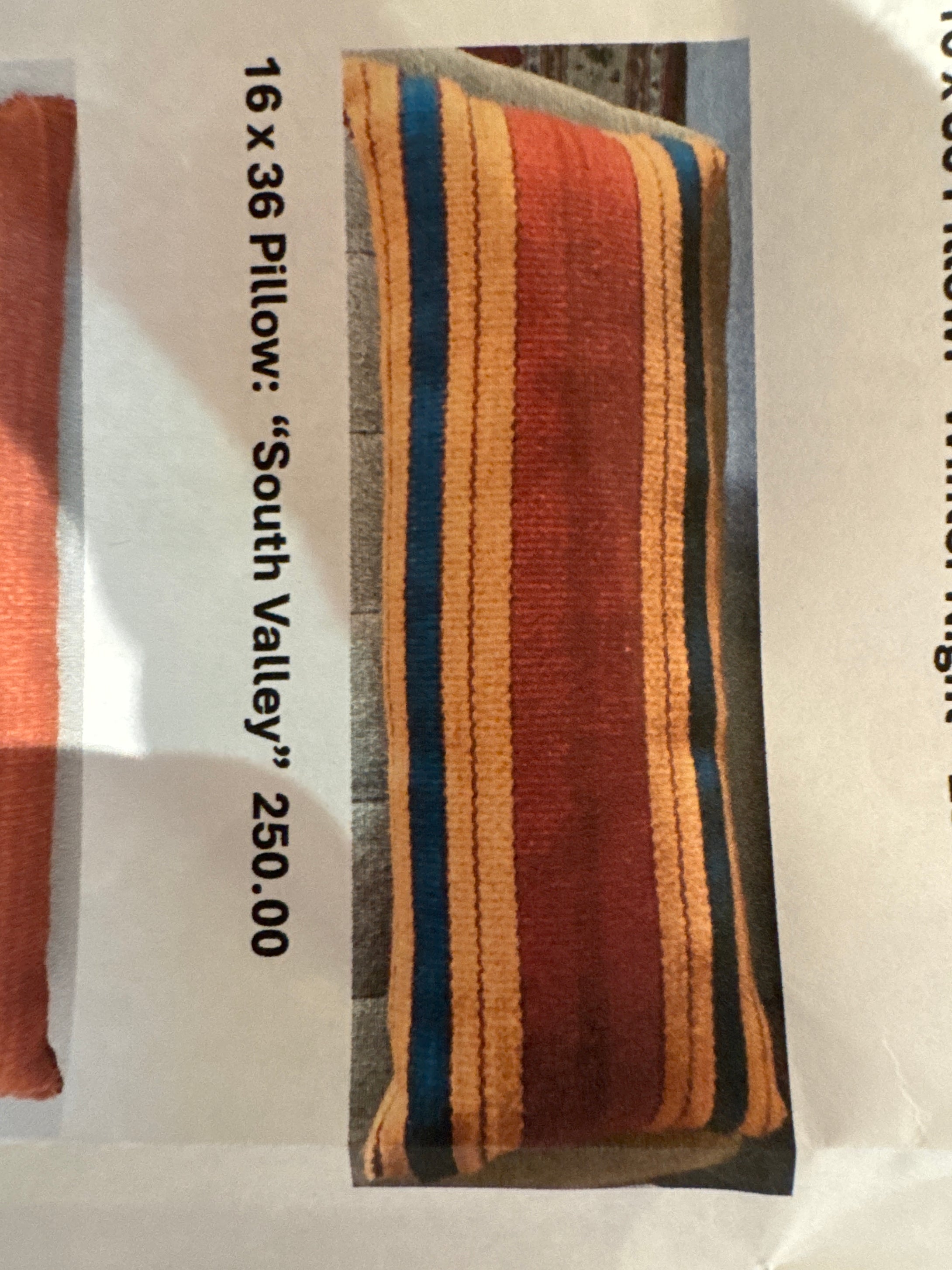 South Valley Pillow- Gretchen Adams
