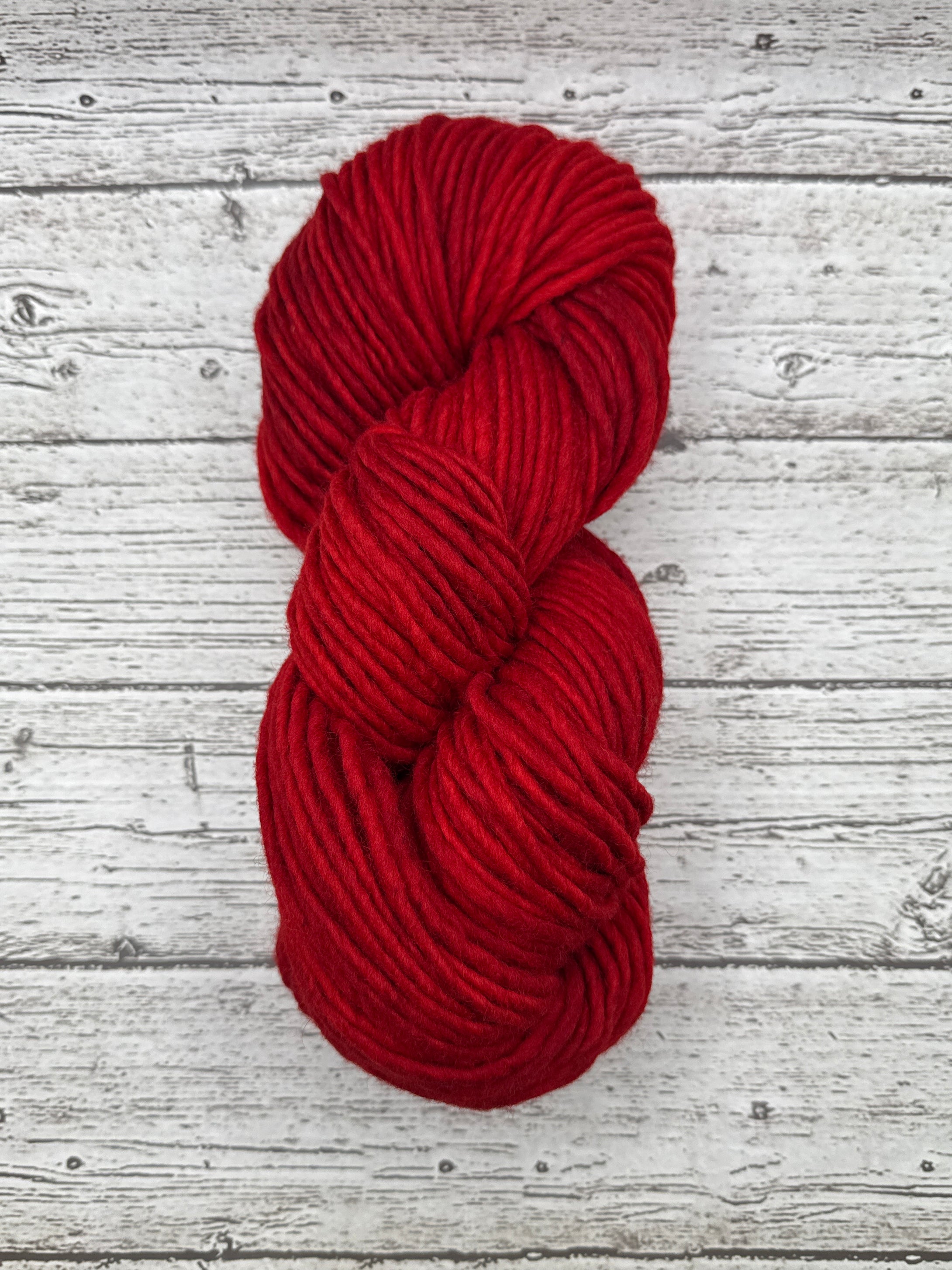 Rio Grande Rug Yarn- Red