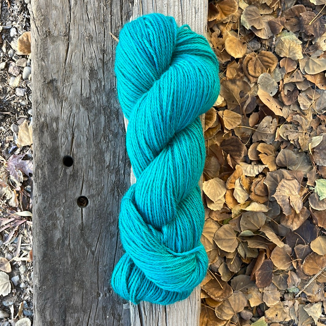 Apparel Series- Turquoise -Alpaca- Worsted Weight