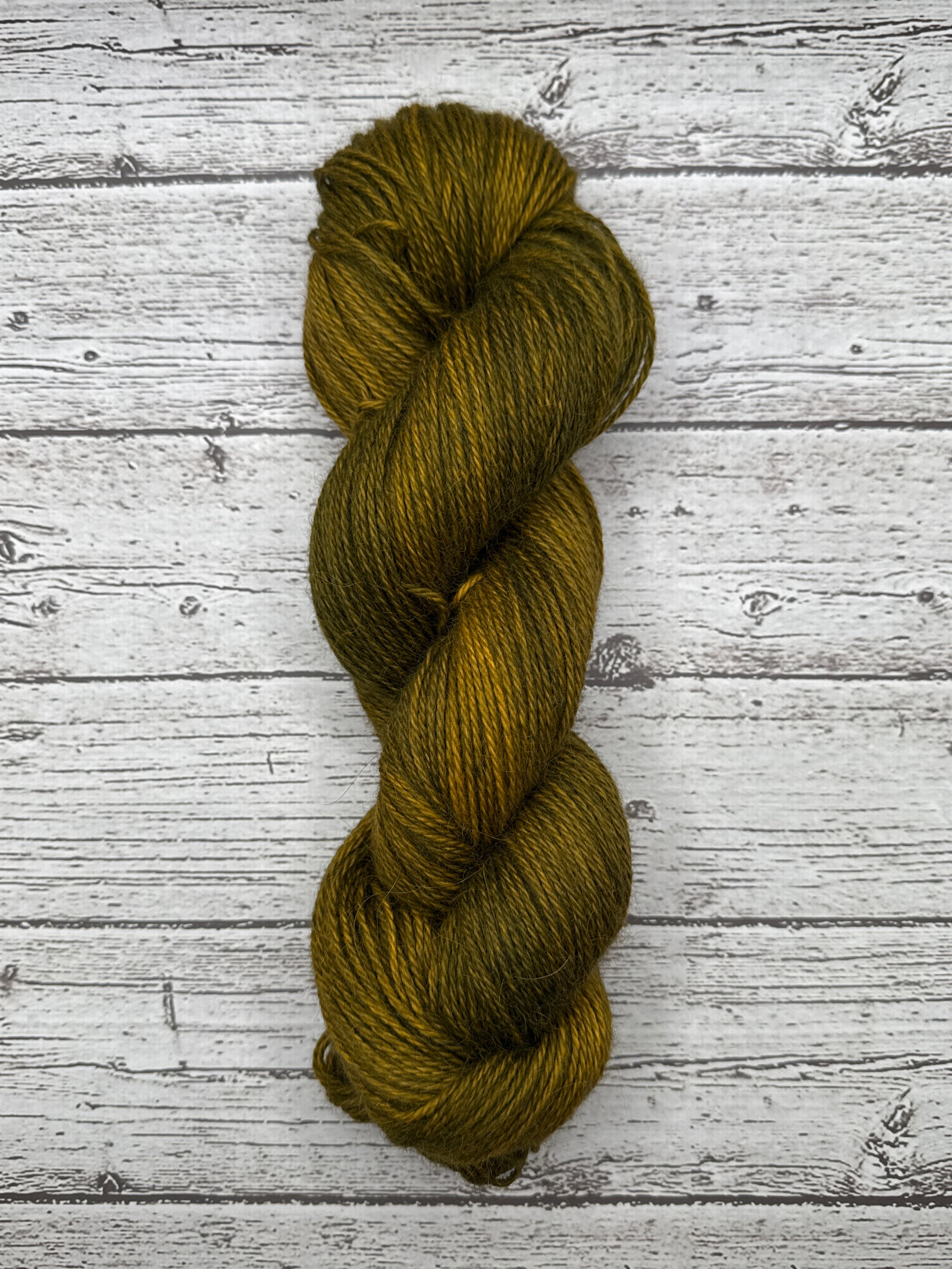100% Alpaca- Color: Khaki (Worsted Weight)