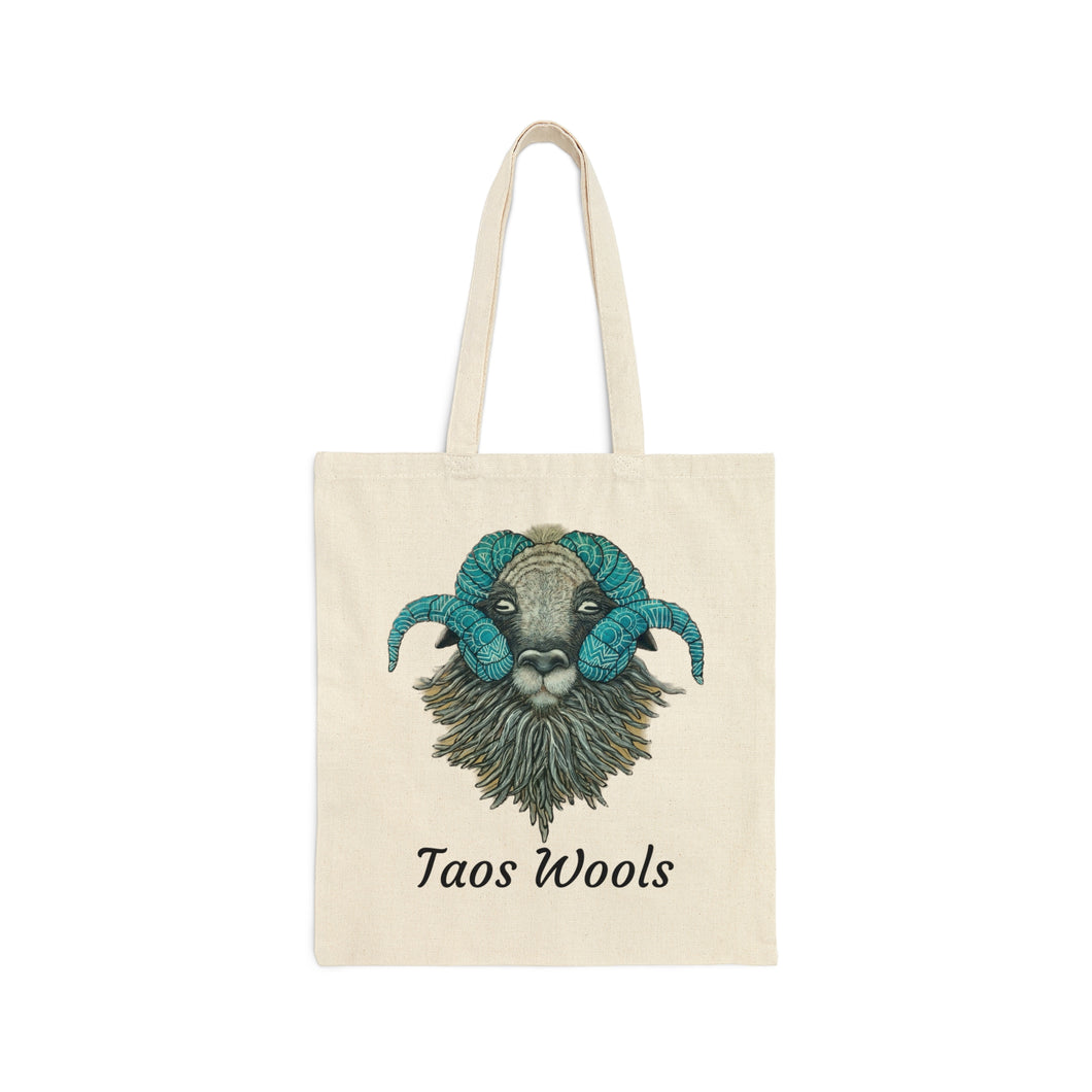 Taos Wools Ram- Tote Bag