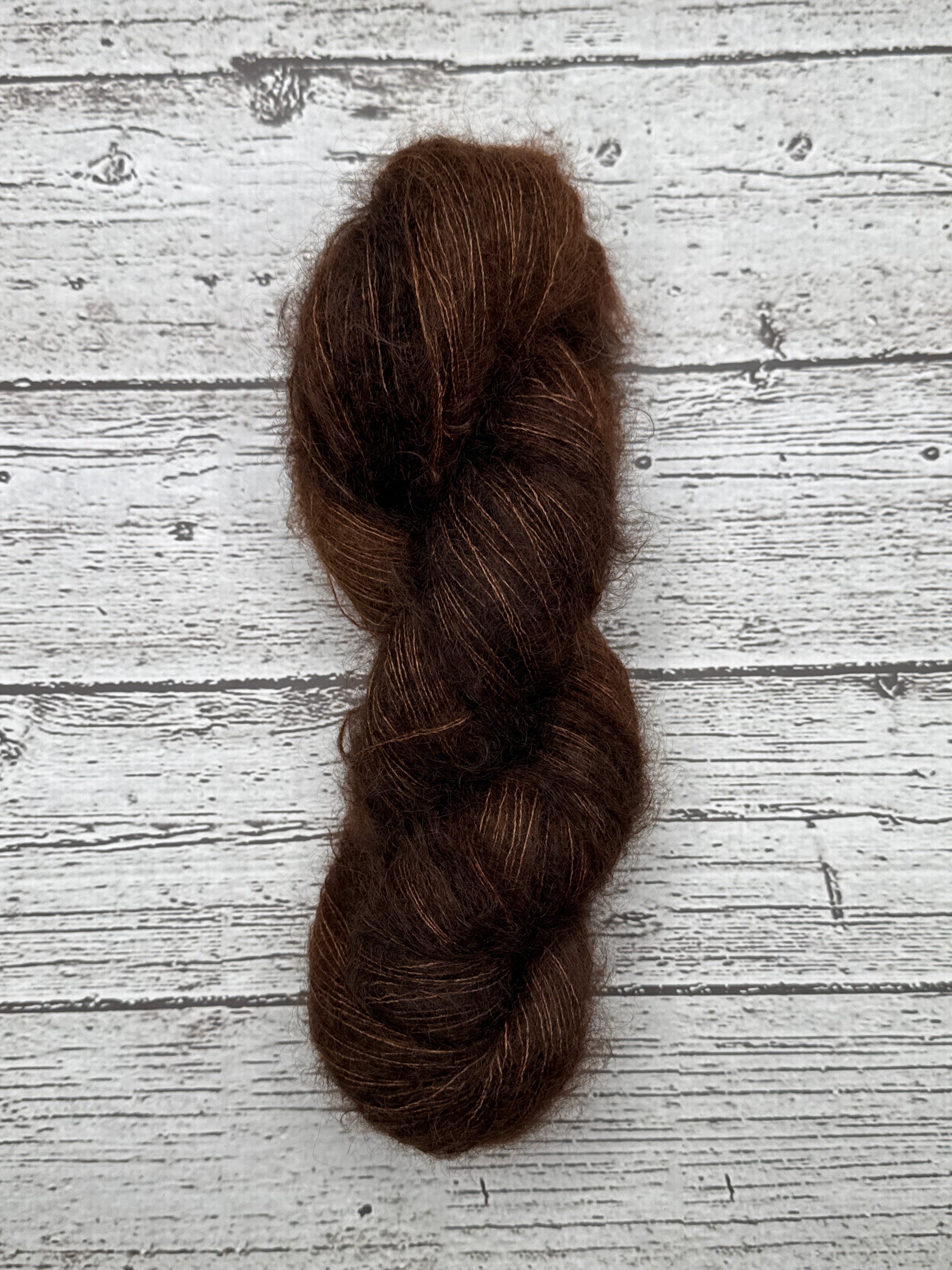 Brushed Mohair- Coffee