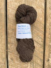 Load image into Gallery viewer, Natural Brown Cormo Light Fingering Weight
