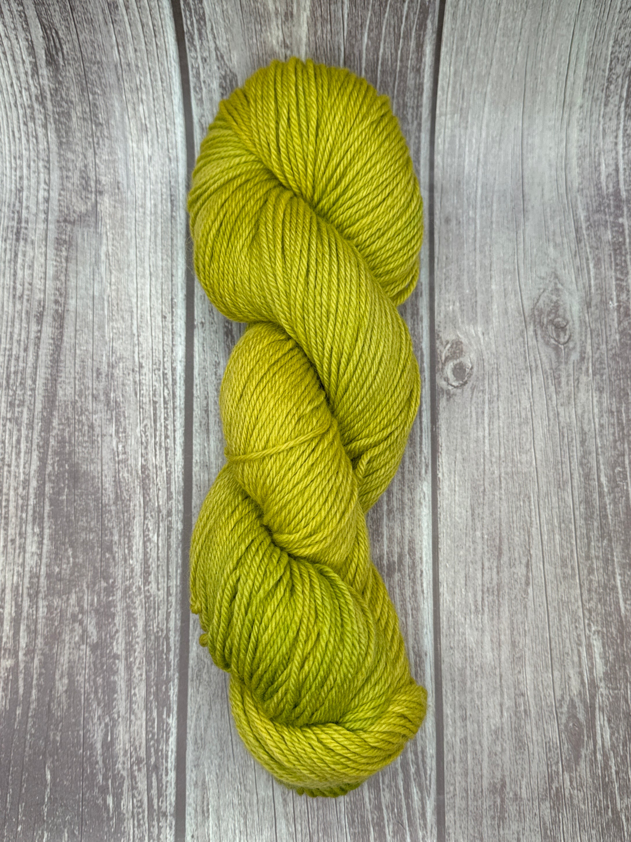 Organic Worsted NonSuperwash- Chili Verde