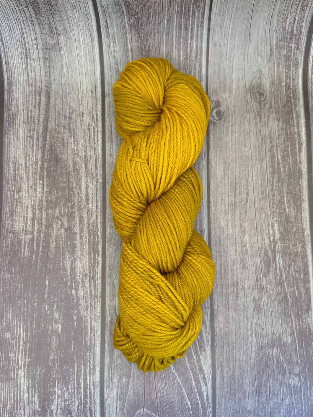 Organic Worsted NonSuperwash- Venetian Yellow