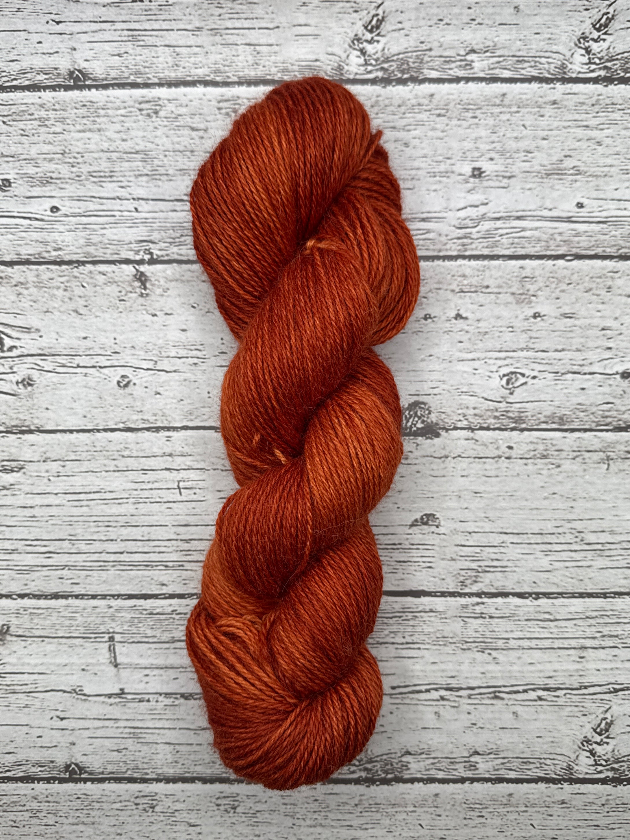100% Alpaca- Color: Copper (Worsted Weight)