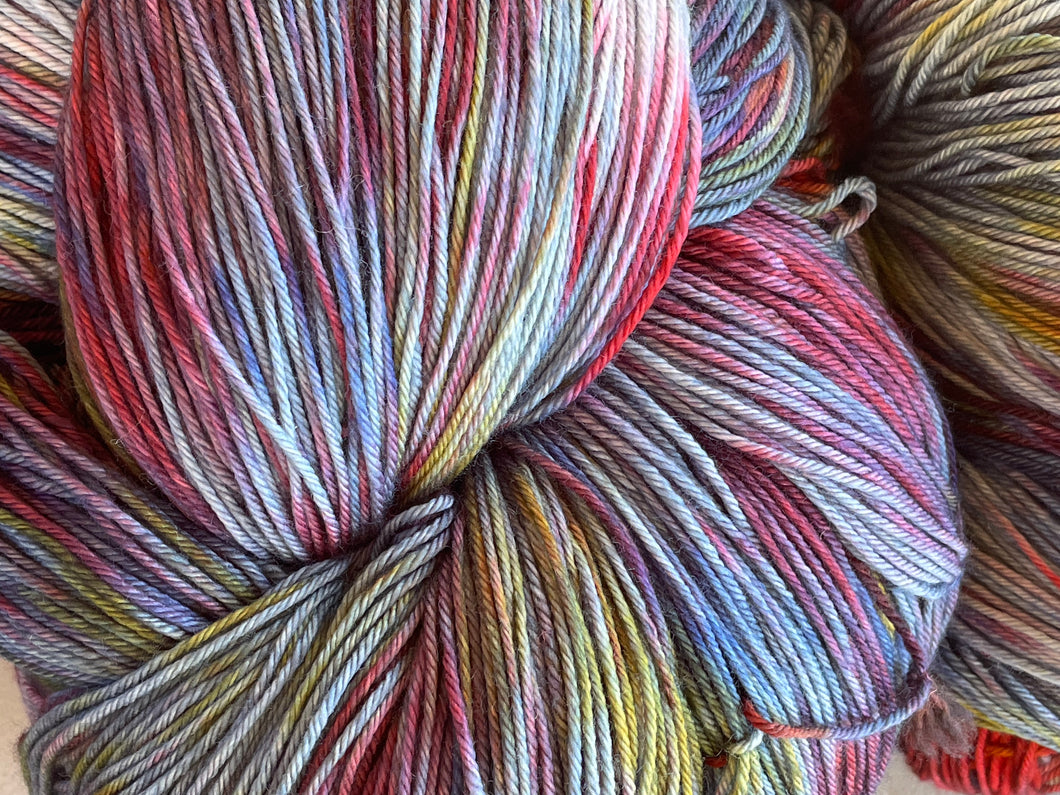 Apparel Series-“Gunmetal”- 4-ply Worsted Weight
